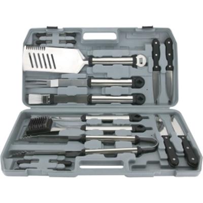 18 Pc Grilling Tool Set w Case